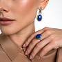 Серьги из серебра с камнем лазурит | Ювелирные украшения Sarkissian - фото 5