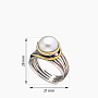 Серебряное кольцо «Жемчужная Грация» | Ювелирные украшения Sarkissian - фото 9