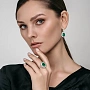 Золотые серьги с изумрудными каплями | Ювелирные украшения Sarkissian - фото 3