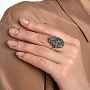 Кольцо из серебра с камнем турмалин | Ювелирные украшения Sarkissian - фото 3