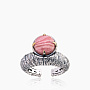 Сереборяное кольцо "Родохрозитовый Шелк" | Ювелирные украшения Sarkissian - фото 8