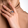 Кольцо из серебра с камнем опал | Ювелирные украшения Sarkissian - фото 4