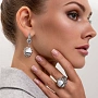 Серебряные серьги «Новелла» | Ювелирные украшения Sarkissian - фото 4